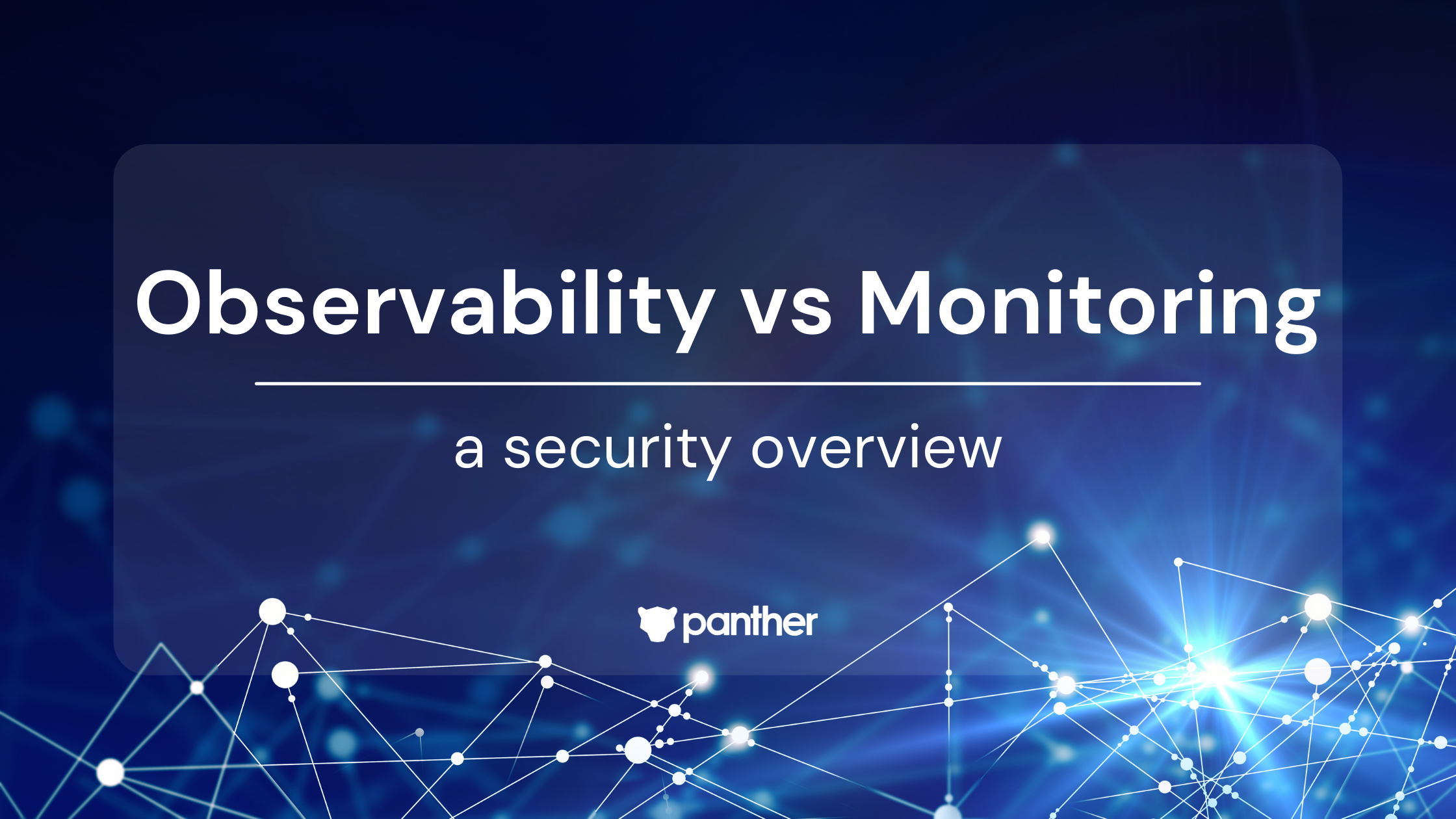 observability vs monitoring title graphic